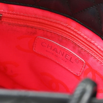 Chanel Black Calfskin Cambon Ligne Tote Handbag