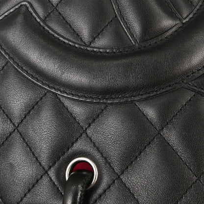 Chanel 2003-2004 Black Calfskin Cambon Ligne Tote Handbag