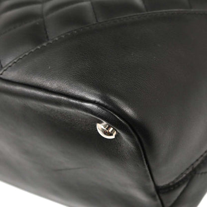 Chanel 2003-2004 Black Calfskin Cambon Ligne Tote Handbag