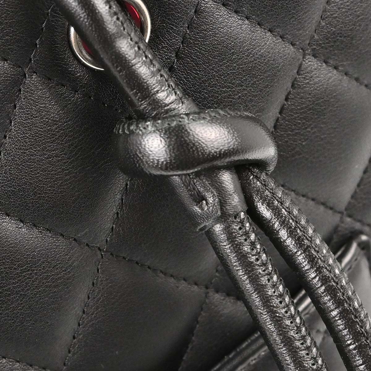 Chanel 2003-2004 Black Calfskin Cambon Ligne Tote Handbag