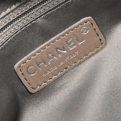Chanel Black Calfskin Twisted Tote Handbag