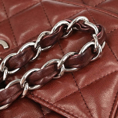 Chanel Brown Lambskin Handbag