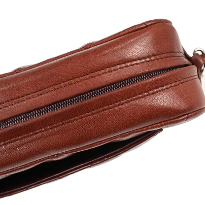 Chanel Brown Lambskin Handbag