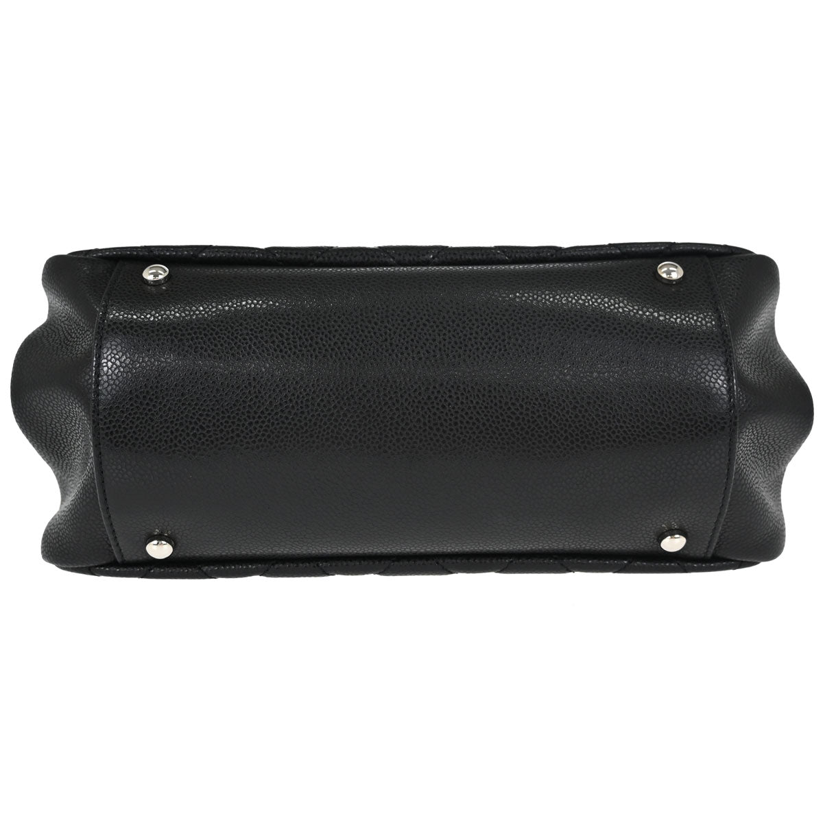 Chanel Black Caviar Skin Bowler Bag Handbag