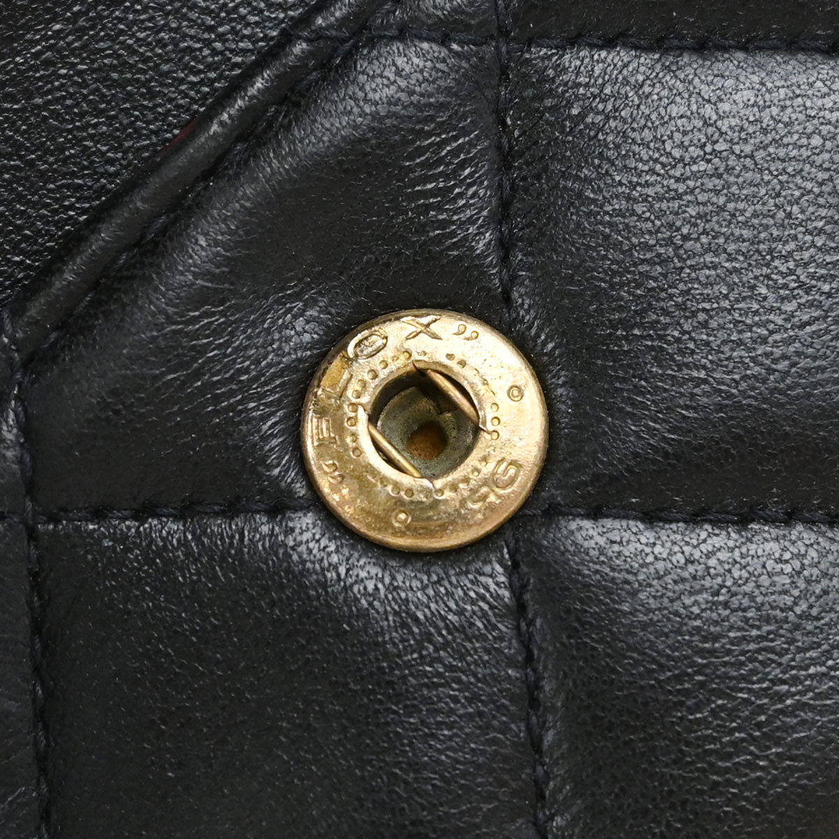 Chanel Black Lambskin Small Double Flap Shoulder Bag
