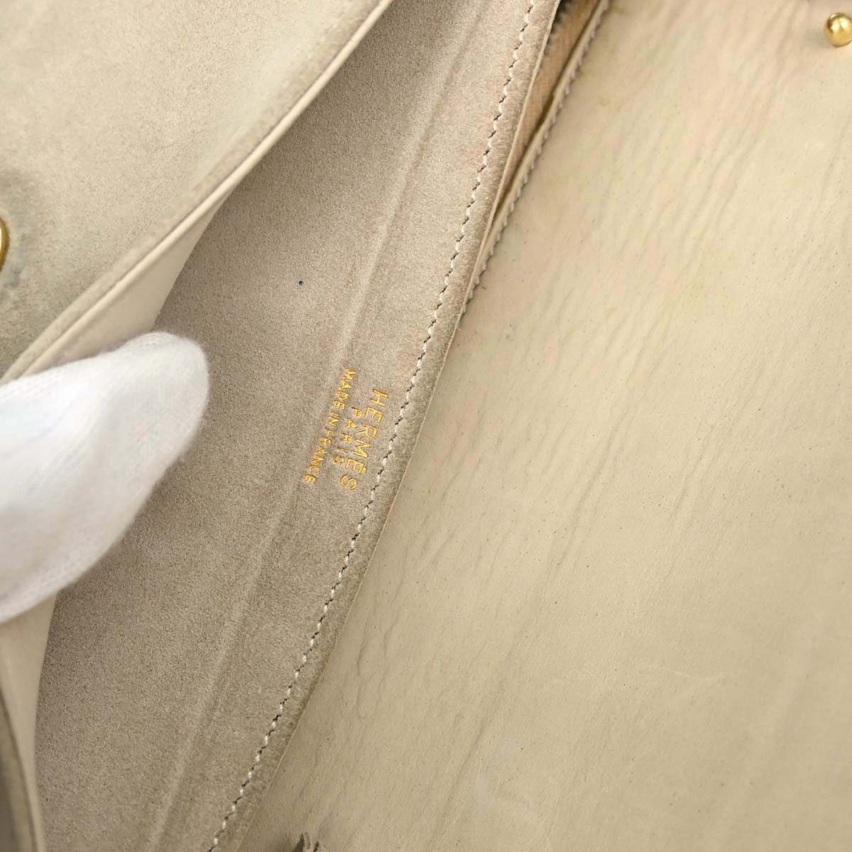 Hermes Beige Doblis Shoulder Bag