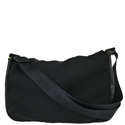 Chanel Black Nylon Sport Line Messenger Bag Shoulder Bag