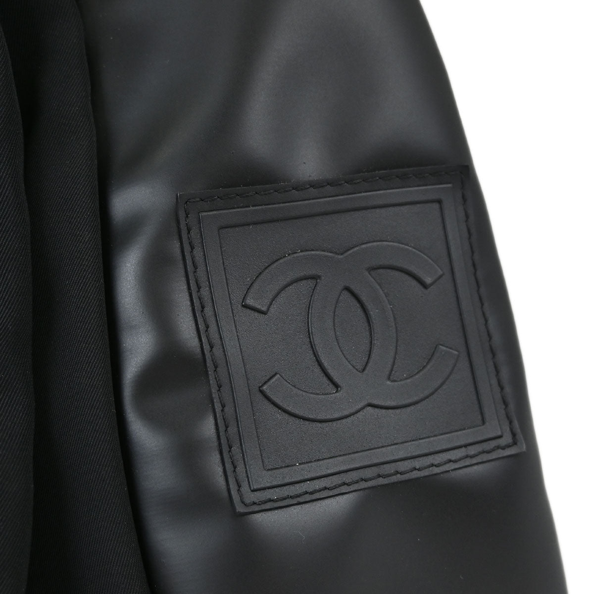 Chanel Black Nylon Sport Line Messenger Bag Shoulder Bag
