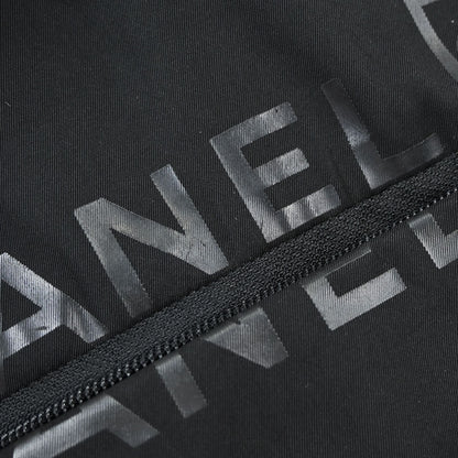 Chanel Black Nylon Sport Line Messenger Bag Shoulder Bag