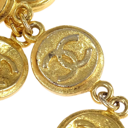 Chanel Gold Chain CC Medallion Bracelet Accessories