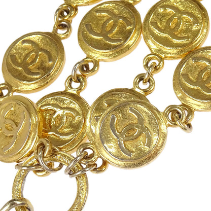 Chanel Gold Chain CC Medallion Bracelet Accessories