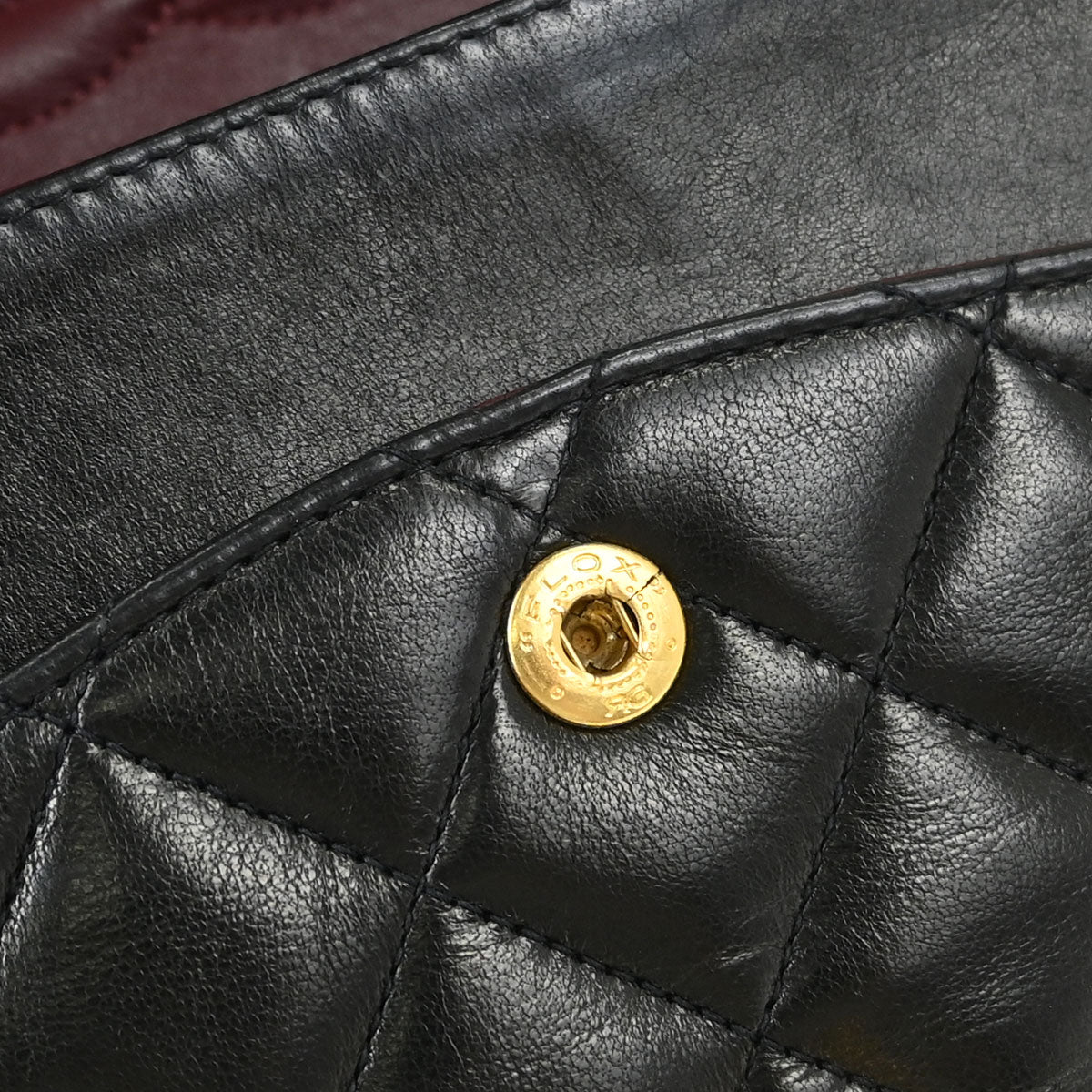 Chanel Black Lambskin Medium Classic Double Flap Shoulder Bag