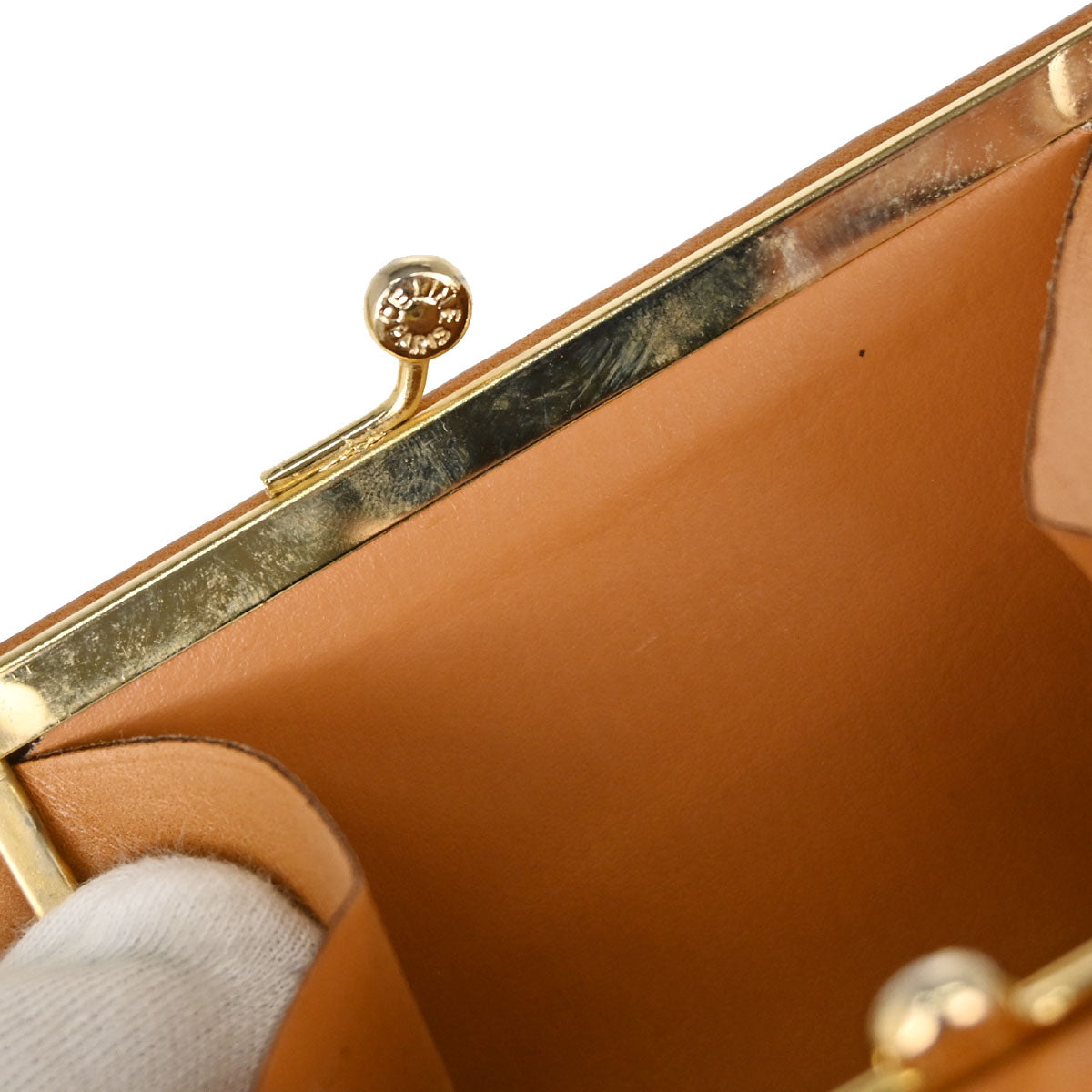 Celine Brown PVC Macadam Bifold Wallet