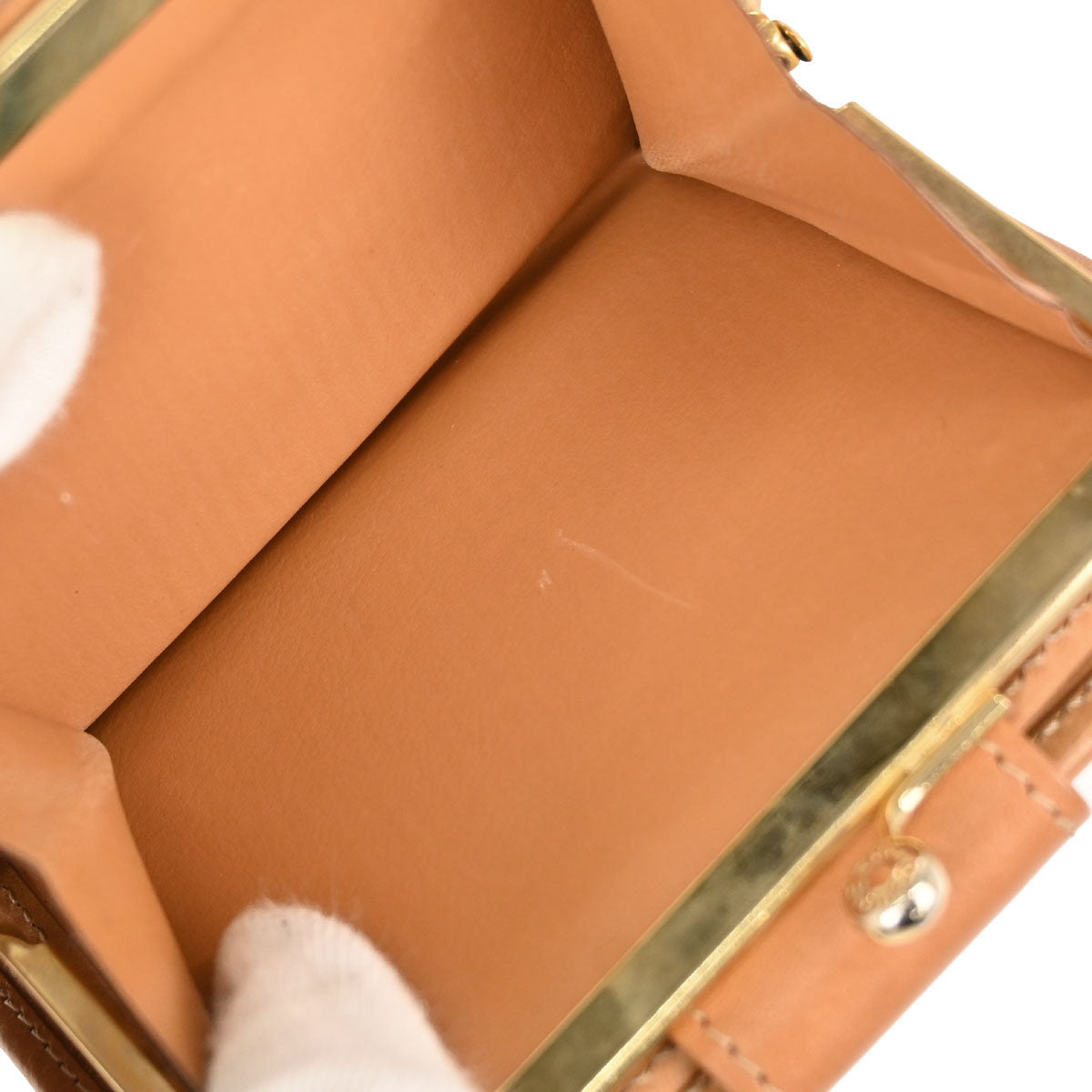Celine Brown PVC Macadam Bifold Wallet
