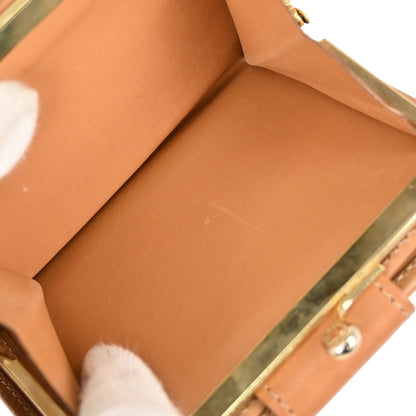 Celine Brown PVC Macadam Bifold Wallet
