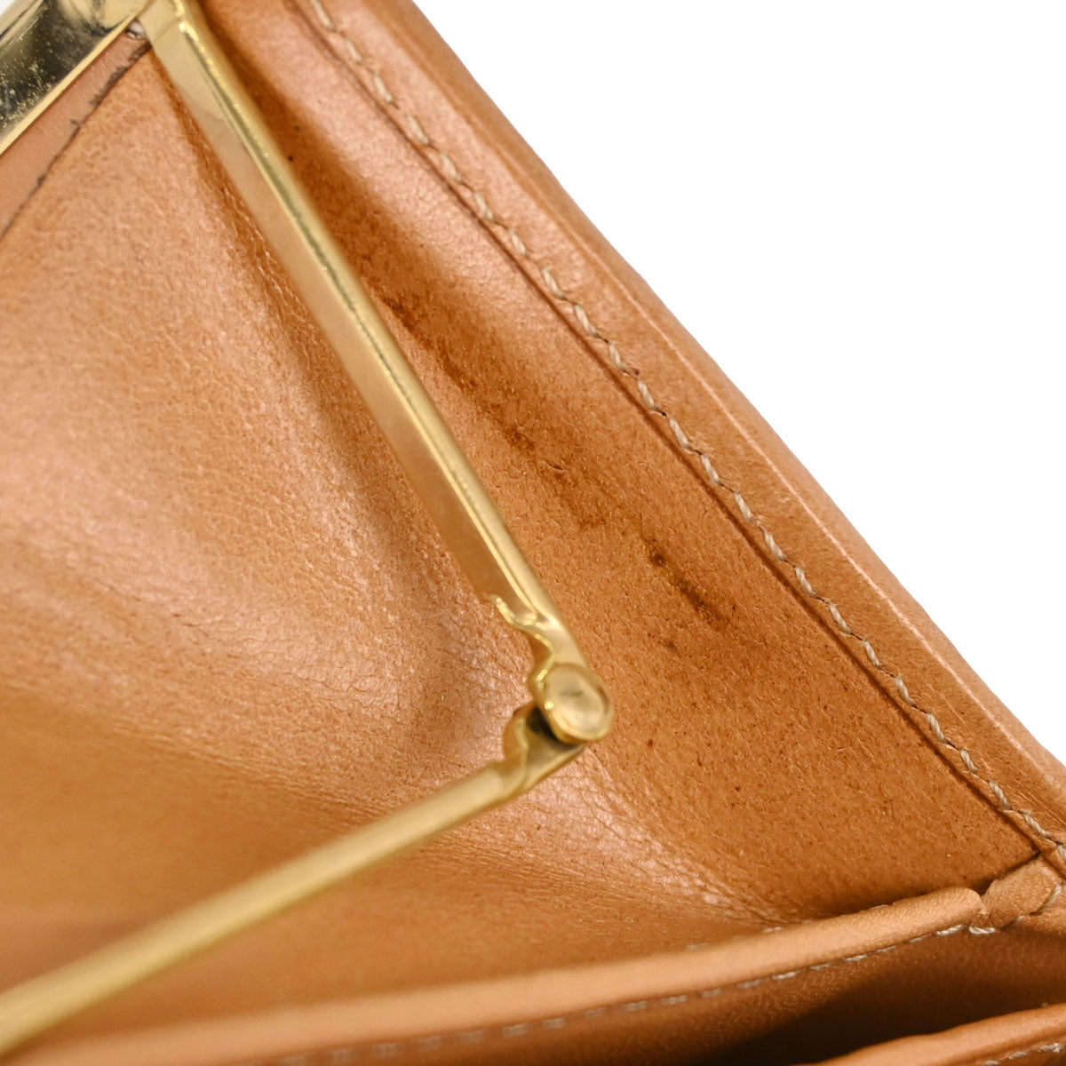 Celine Brown PVC Macadam Bifold Wallet