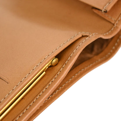 Celine Brown PVC Macadam Bifold Wallet