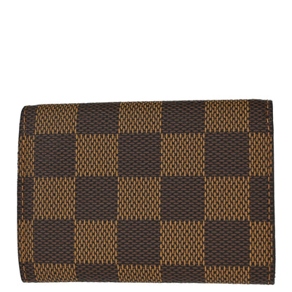 Louis Vuitton Damier Porte Monnaie Plat Coin Case Wallet N61930