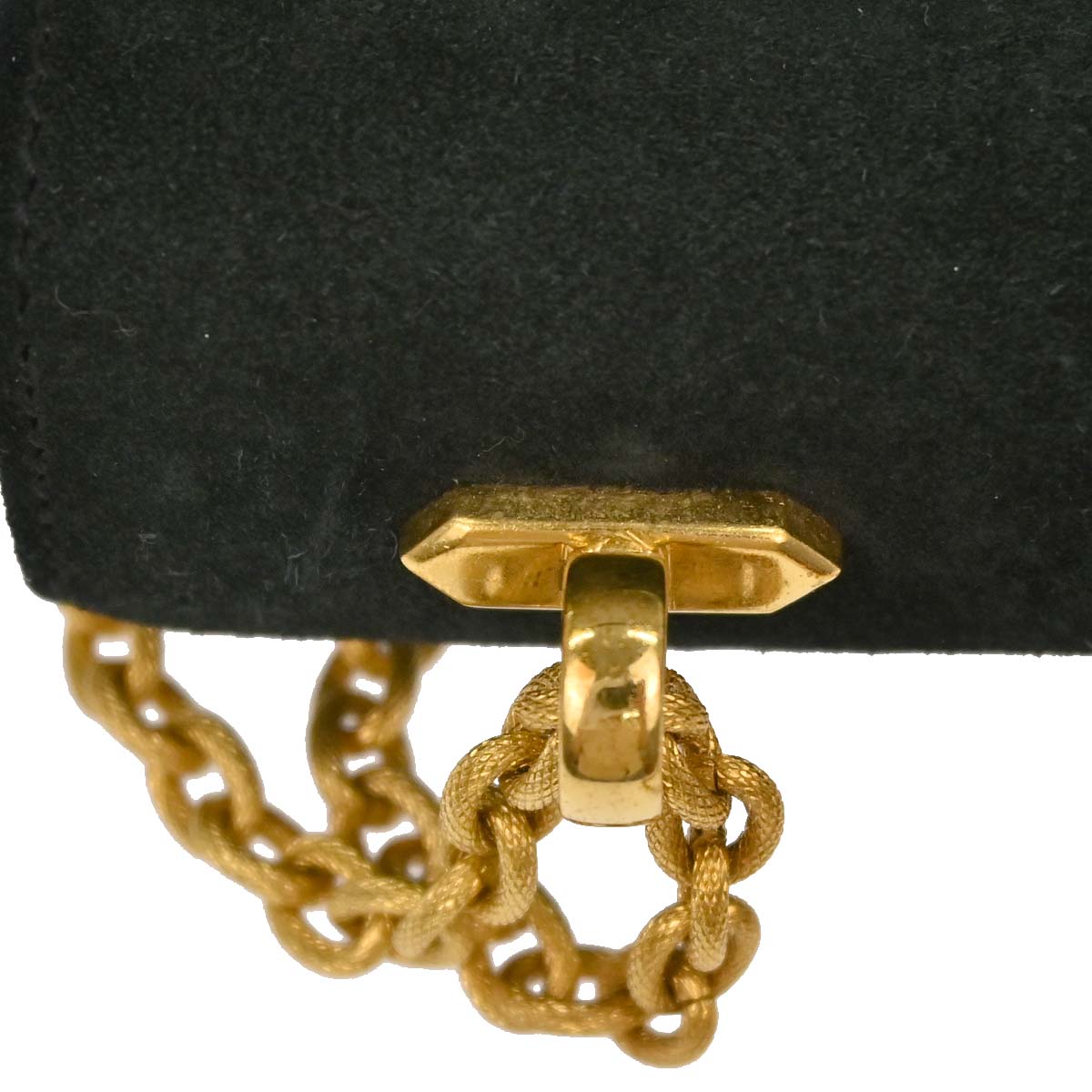 Hermes Black Doblis Alcazar Chain Shoulder Bag