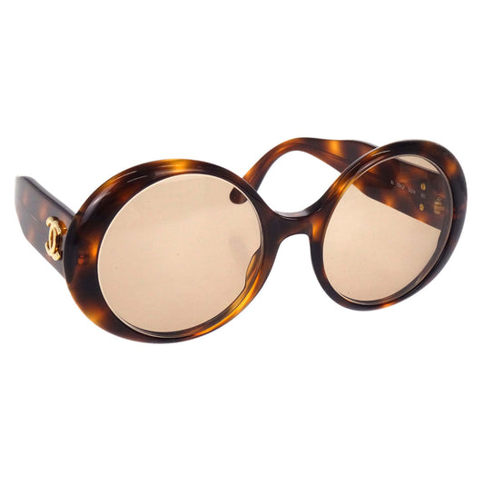 Chanel Sunglasses Eyewear Brown Small Good