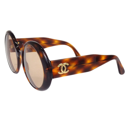Chanel Sunglasses Eyewear Brown Small Good
