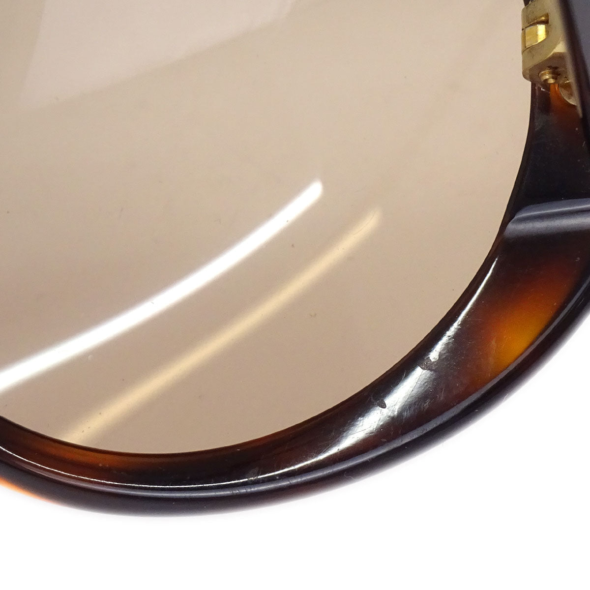 Chanel Sunglasses Eyewear Brown Small Good