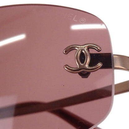 Chanel Sunglasses Eyewear Brown 57□19 130 Small Good