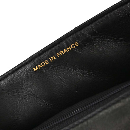 Chanel 1996-1997 Black Lambskin Mini Classic Square Flap Shoulder Bag 17