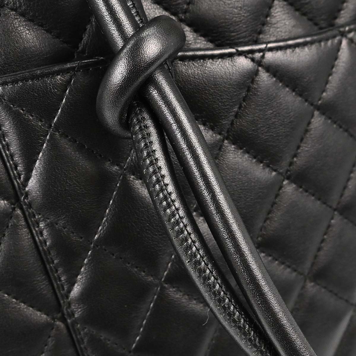 Chanel 2006-2008 Black Calfskin Cambon Ligne Tote Handbag