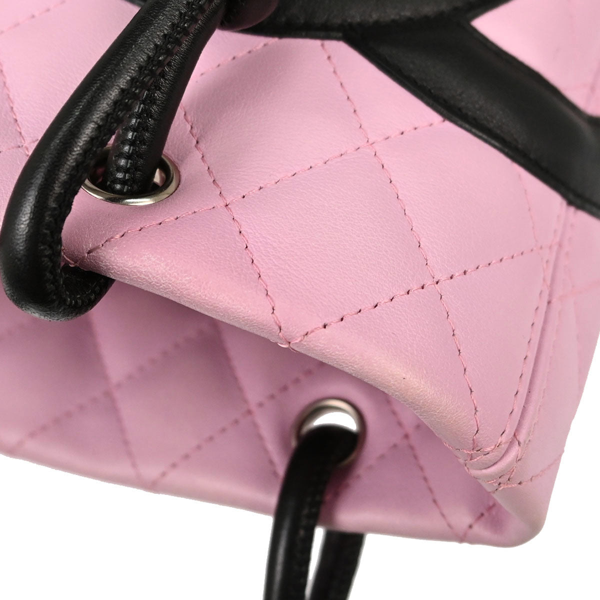 Chanel Pink Calfskin Cambon Ligne Tote Handbag
