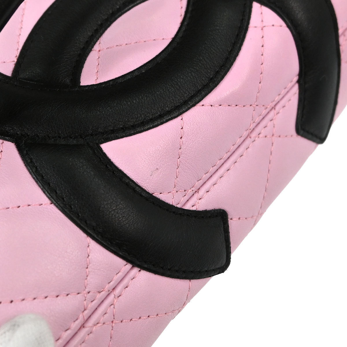 Chanel Pink Calfskin Cambon Ligne Tote Handbag