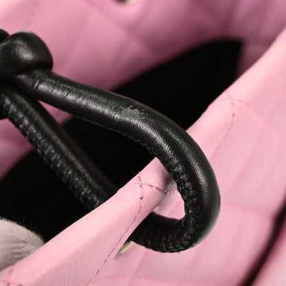 Chanel Pink Calfskin Cambon Ligne Tote Handbag