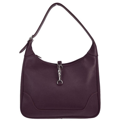 Hermes Raisin Epsom Trim 31 Shoulder Bag