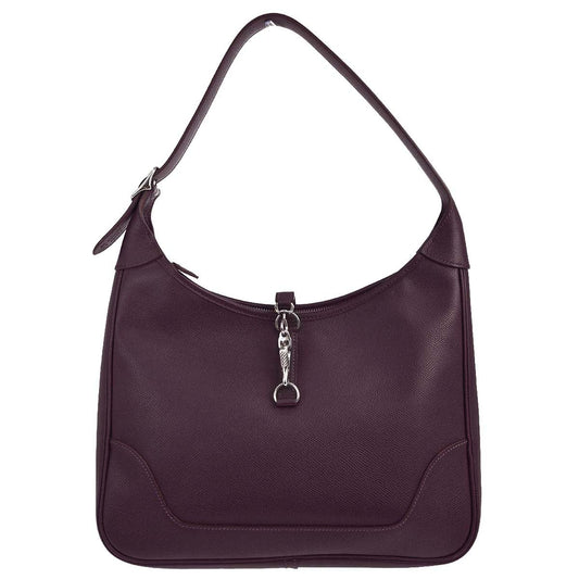 Hermes Raisin Epsom Trim 31 Shoulder Bag