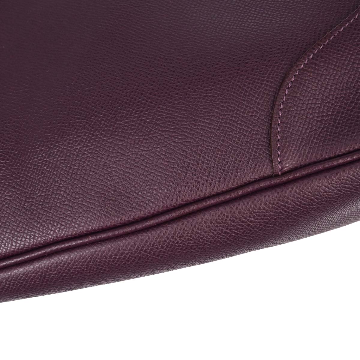 Hermes Raisin Epsom Trim 31 Shoulder Bag