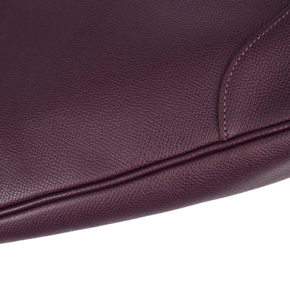 Hermes Raisin Epsom Trim 31 Shoulder Bag