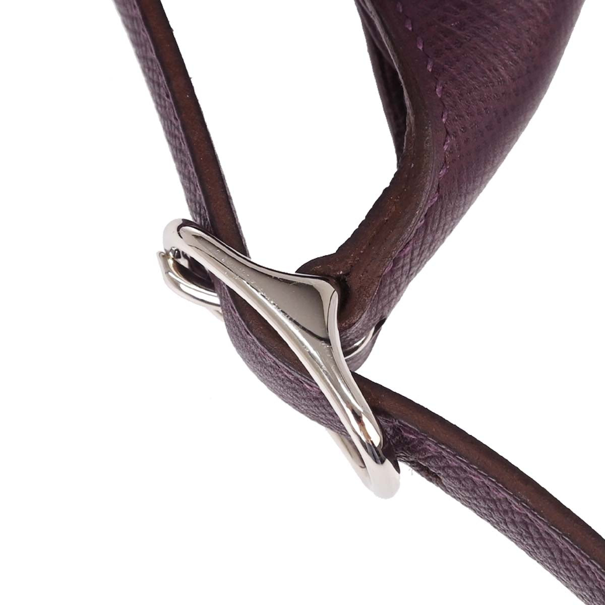 Hermes Raisin Epsom Trim 31 Shoulder Bag