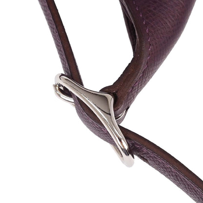 Hermes Raisin Epsom Trim 31 Shoulder Bag