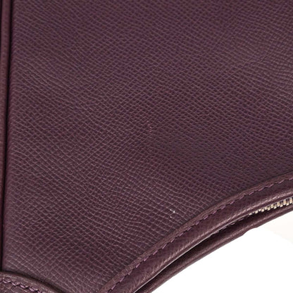 Hermes Raisin Epsom Trim 31 Shoulder Bag