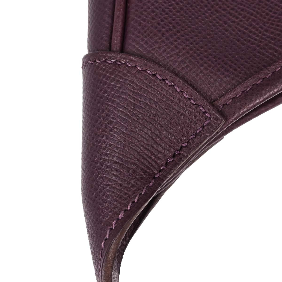 Hermes Raisin Epsom Trim 31 Shoulder Bag