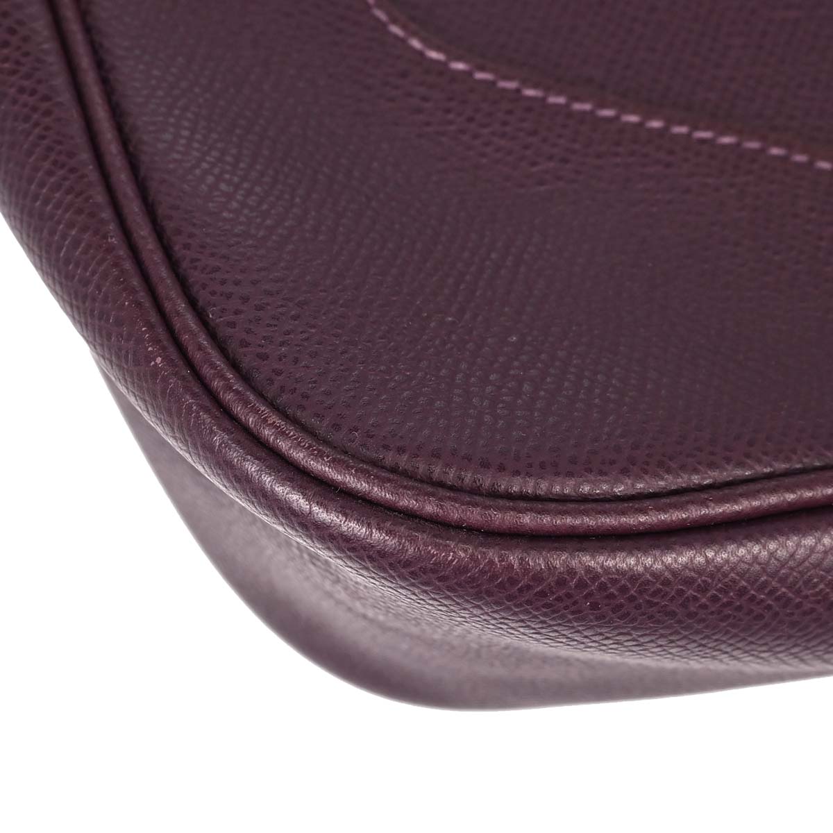 Hermes Raisin Epsom Trim 31 Shoulder Bag