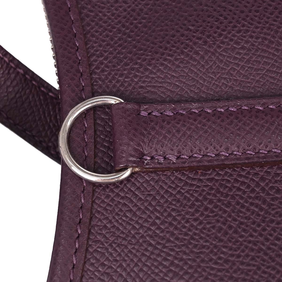 Hermes Raisin Epsom Trim 31 Shoulder Bag