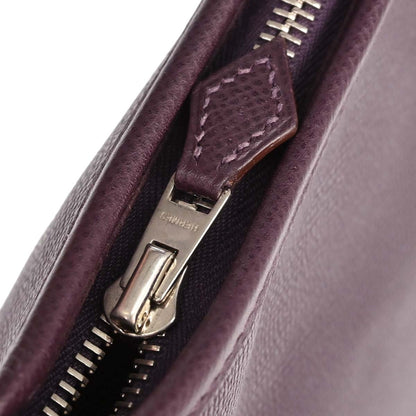 Hermes Raisin Epsom Trim 31 Shoulder Bag