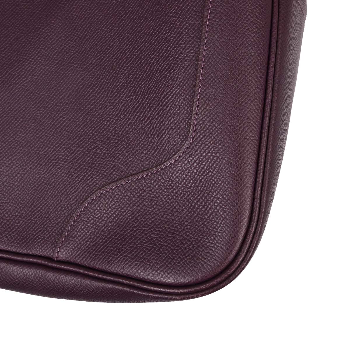 Hermes Raisin Epsom Trim 31 Shoulder Bag