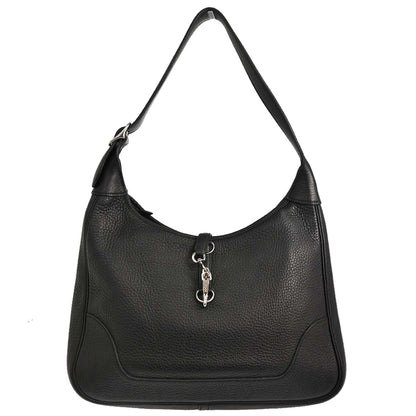 Hermes Black Togo Trim 31 Shoulder Bag