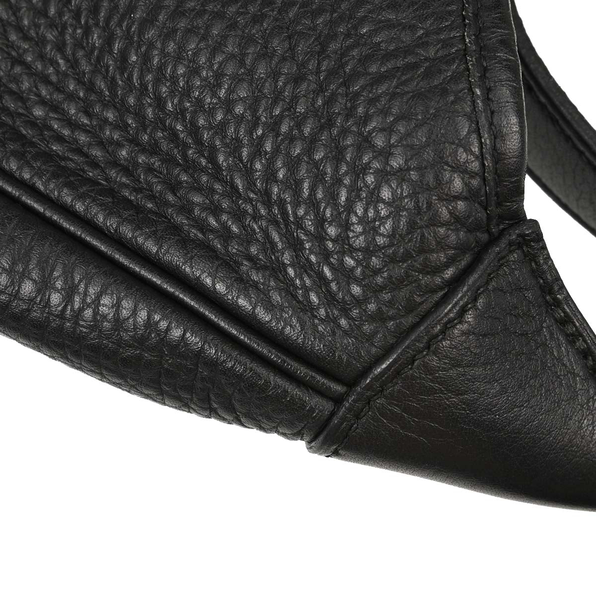 Hermes Black Togo Trim 31 Shoulder Bag