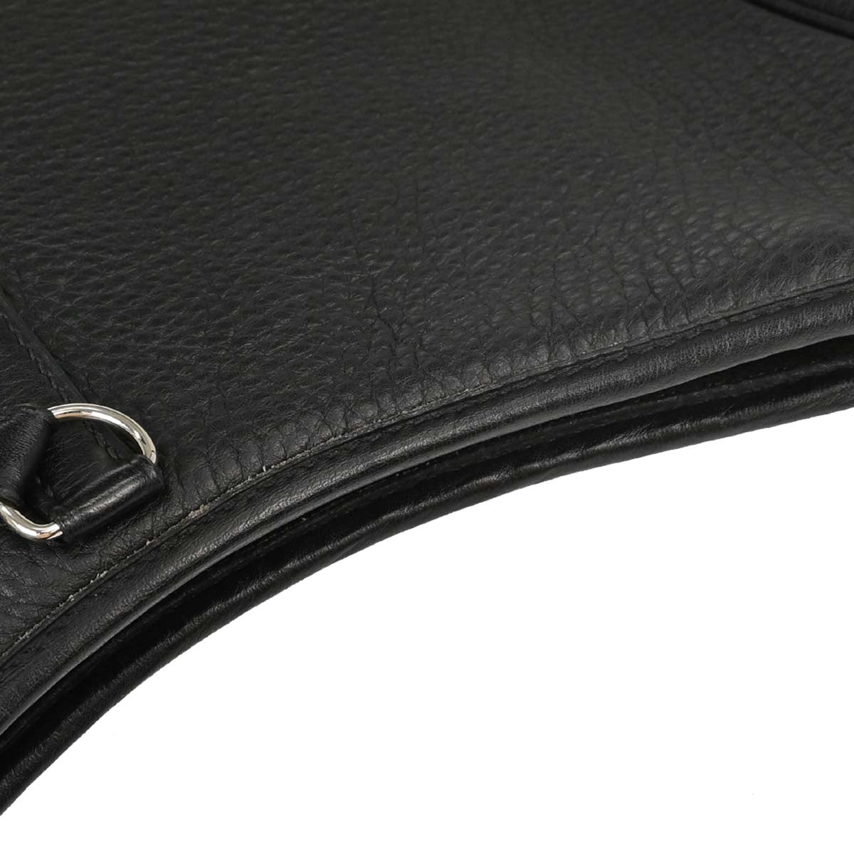 Hermes Black Togo Trim 31 Shoulder Bag