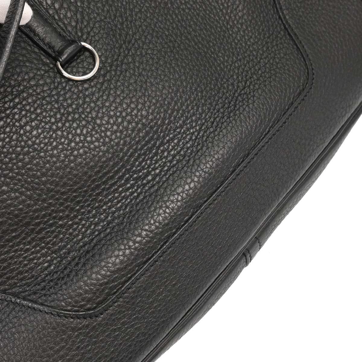 Hermes Black Togo Trim 31 Shoulder Bag