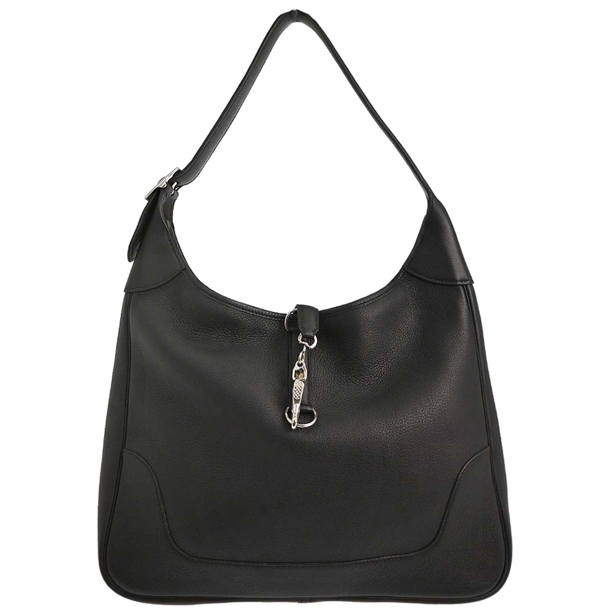 Hermes Black Togo Trim 35 Shoulder Bag