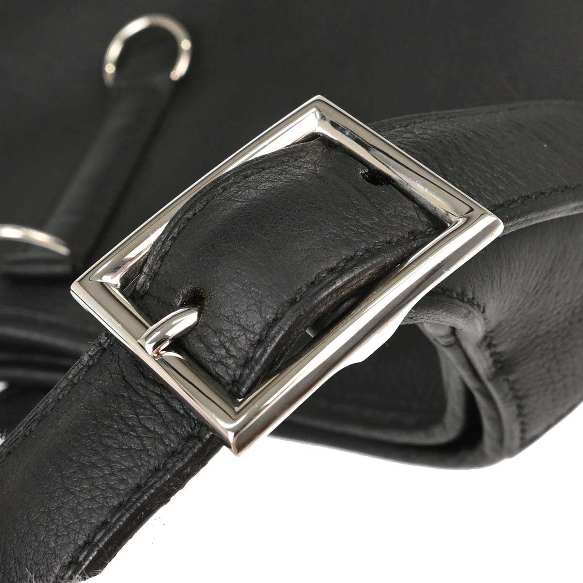 Hermes Black Togo Trim 35 Shoulder Bag